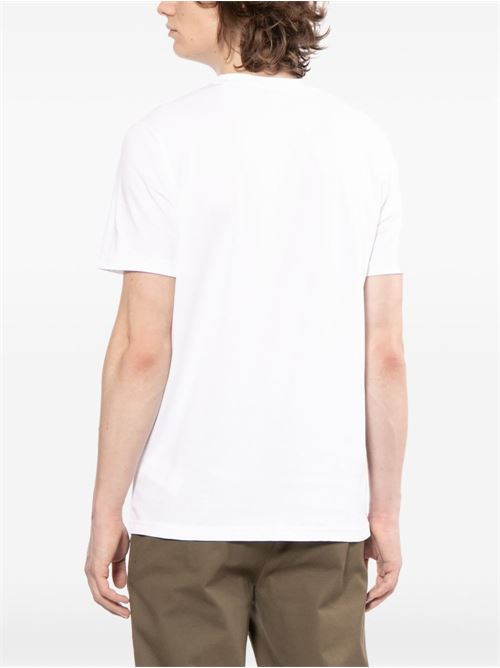 T-shirt uomo Fred Perry manica corta bianca con logo FRED PERRY | M4580100